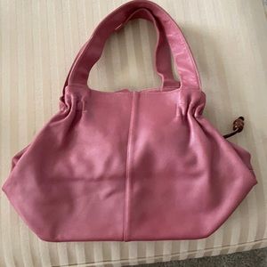 Authentic Brontibay Paris Leather Hobo Bag